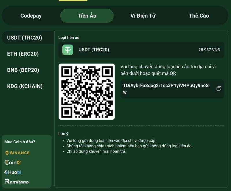 Hướng Dẫn Nạp Tiền FM88 Chỉ Vài Click Cơ Bản 4 tien ao fm88